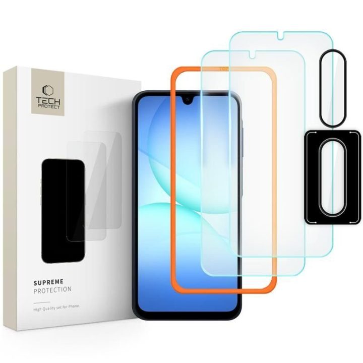 Grūdintas stiklas Samsung Galaxy A17 4G/5G 3 vnt.