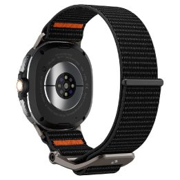 Išmaniojo laikrodžio dirželis Samsung Galaxy Watch 40/44/46 mm juodas Spigen