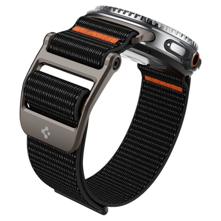 Išmaniojo laikrodžio dirželis Samsung Galaxy Watch 40/44/46 mm juodas Spigen