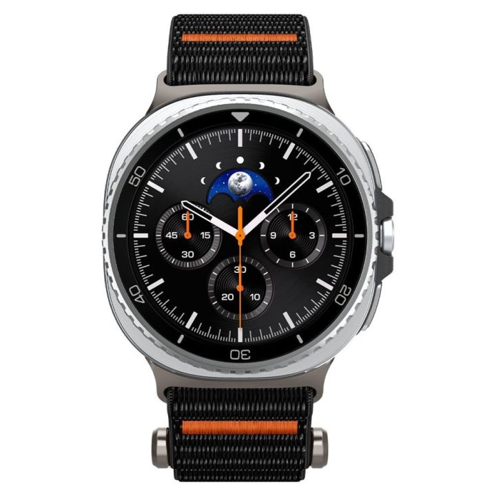 Išmaniojo laikrodžio dirželis Samsung Galaxy Watch 40/44/46 mm juodas Spigen