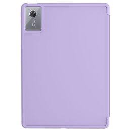 Planšetės dėklas Lenovo Idea Tab 11.0 TB-336 violetinis su pieštuko laikikliu