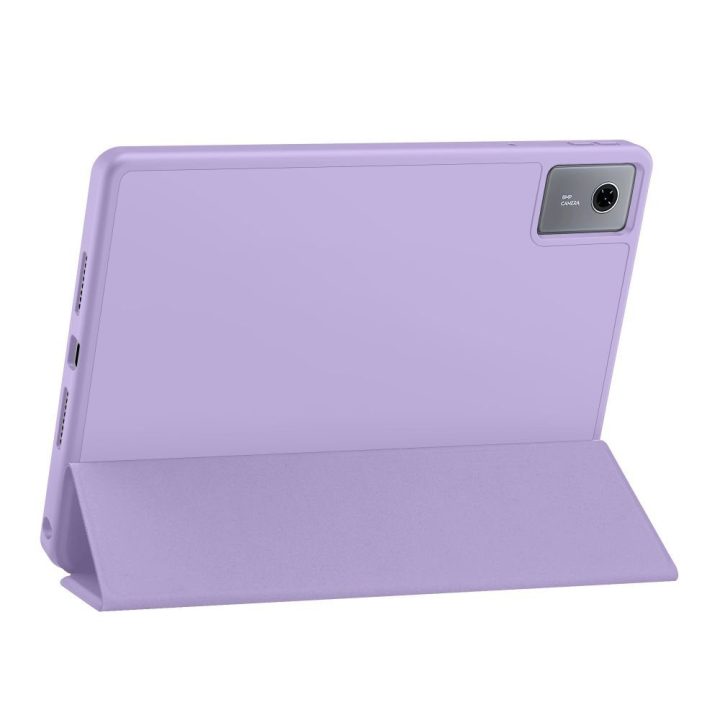 Planšetės dėklas Lenovo Idea Tab 11.0 TB-336 violetinis su pieštuko laikikliu