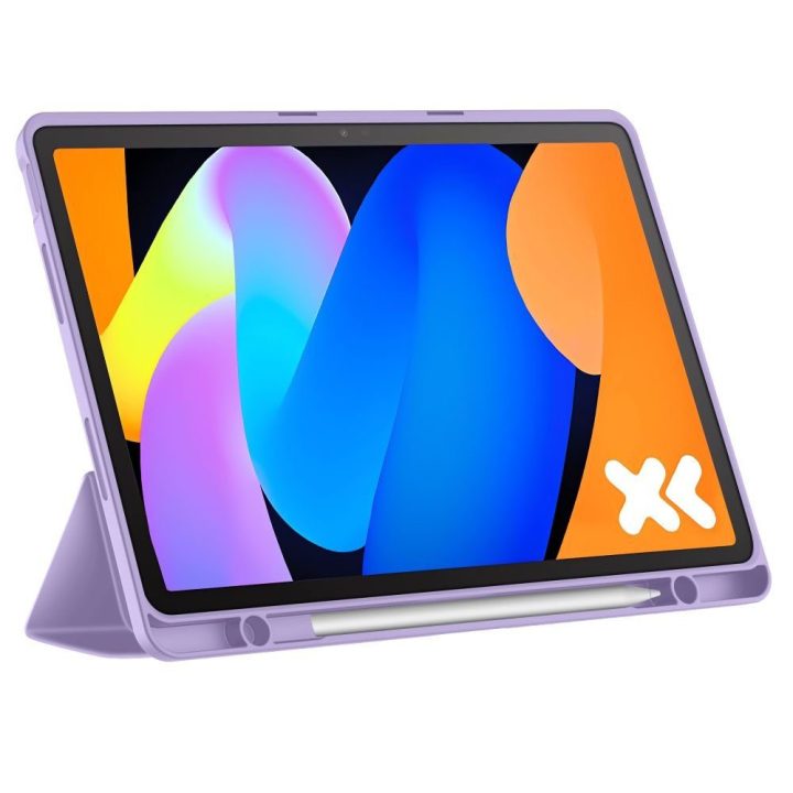 Planšetės dėklas Lenovo Idea Tab 11.0 TB-336 violetinis su pieštuko laikikliu