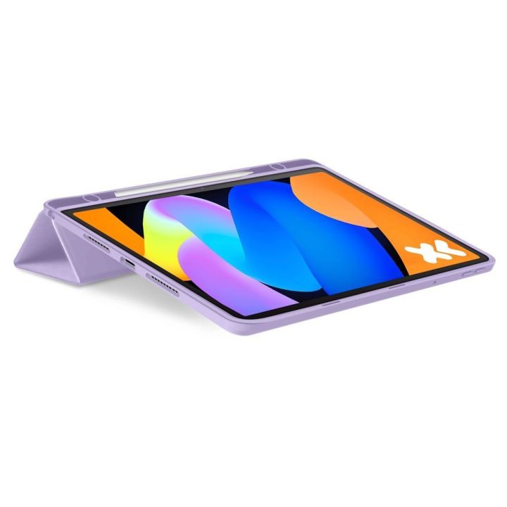 Planšetės dėklas Lenovo Idea Tab 11.0 TB-336 violetinis su pieštuko laikikliu