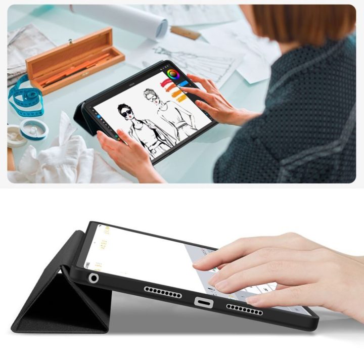 Planšetės dėklas Lenovo Idea Tab 11.0 TB-336 juodas SmartCase