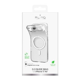 Telefono dėklas iPhone 17 Air skaidrus su MagSafe Puro