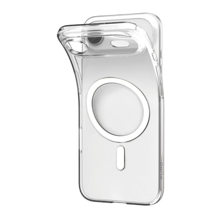 Telefono dėklas iPhone 17 Air skaidrus su MagSafe Puro