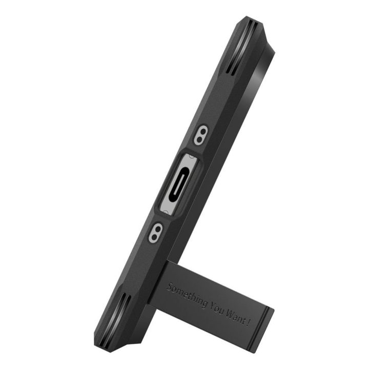 Telefono dėklas iPhone 17 Air juodas su MagSafe Spigen