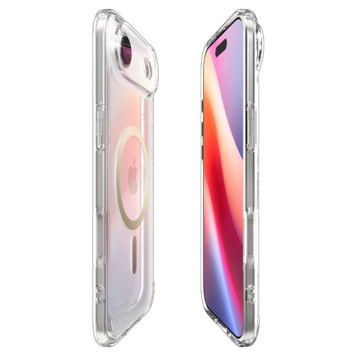 Telefono dėklas iPhone 17 Air skaidrus su MagSafe Spigen