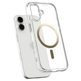 Telefono dėklas iPhone 17 skaidrus su MagSafe Spigen