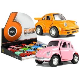 Metalinis klasikinis žaislinis automobilis su garsu