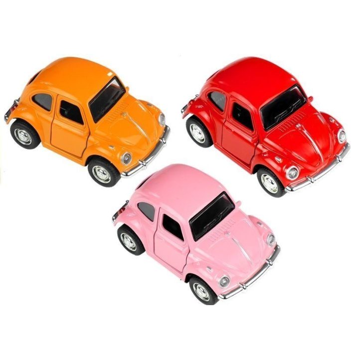 Metalinis klasikinis žaislinis automobilis su garsu