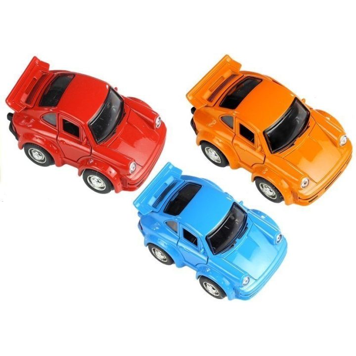 Metalinis klasikinis žaislinis automobilis su garsu