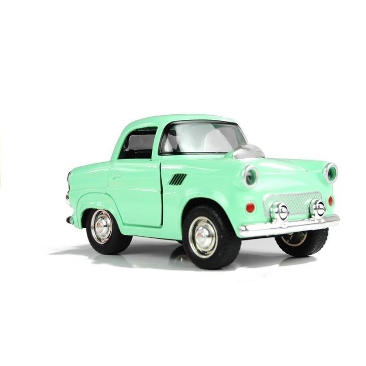 Metalinis klasikinis žaislinis automobilis su garsu