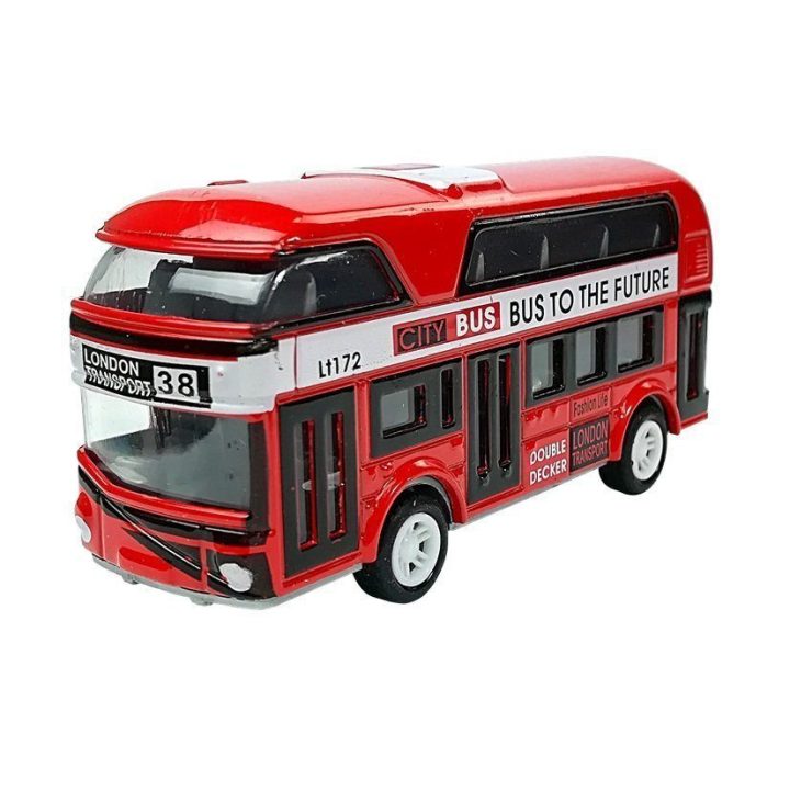 Vaikiškas žaislinis autobusas Modern City“ 4 spalvų