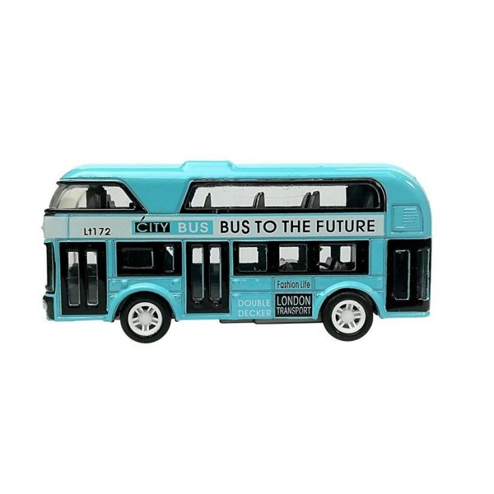 Vaikiškas žaislinis autobusas Modern City“ 4 spalvų