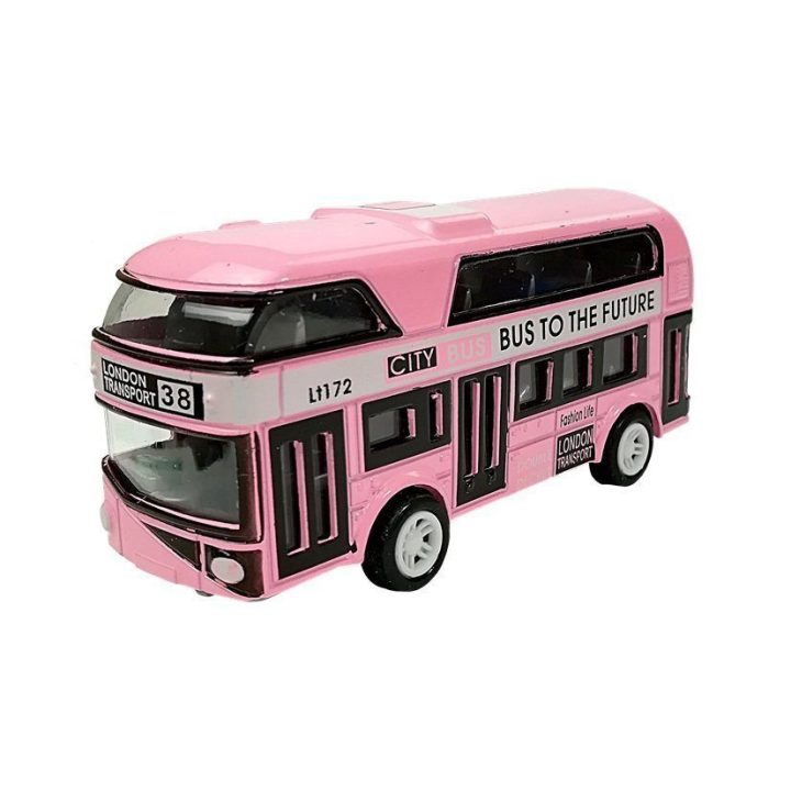Vaikiškas žaislinis autobusas Modern City“ 4 spalvų