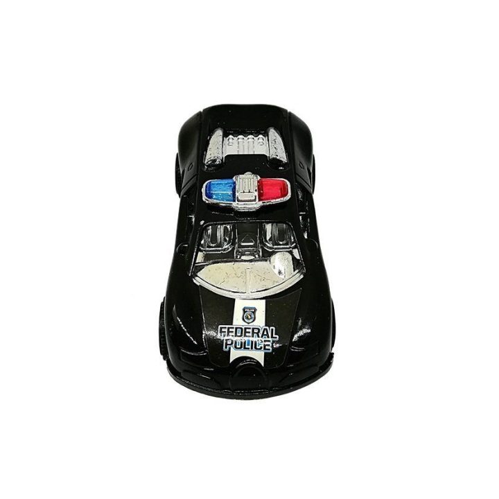 Policinių žaislinių automobilių rinkinys vaikams, 6 vnt.