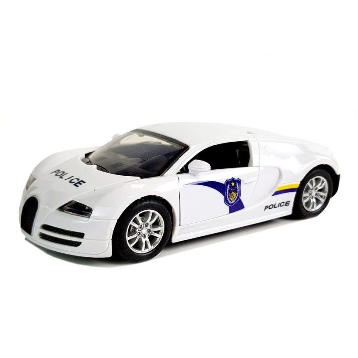 Policinis sportinis automobilis su šviesomis ir garsu LEAN Toys