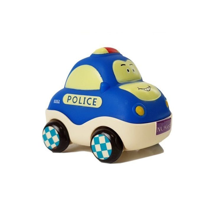 Vaikiškų policijos ir greitosios pagalbos automobilių rinkinys, 4 vnt.
