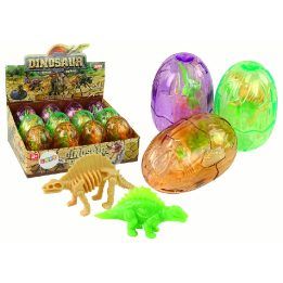 Dinozauro kiaušinis su 2 figūrėlėmis, 9 cm