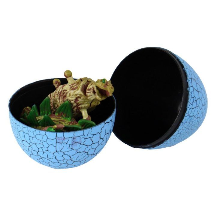 Dinozauro figūrėlė kiaušinyje, 9 cm, 3 spalvos