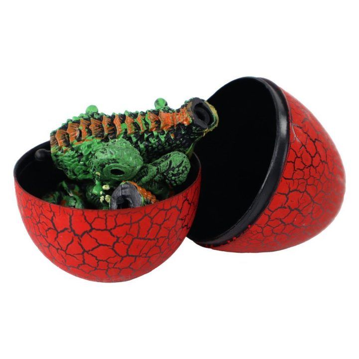 Dinozauro figūrėlė kiaušinyje, 9 cm, 3 spalvos