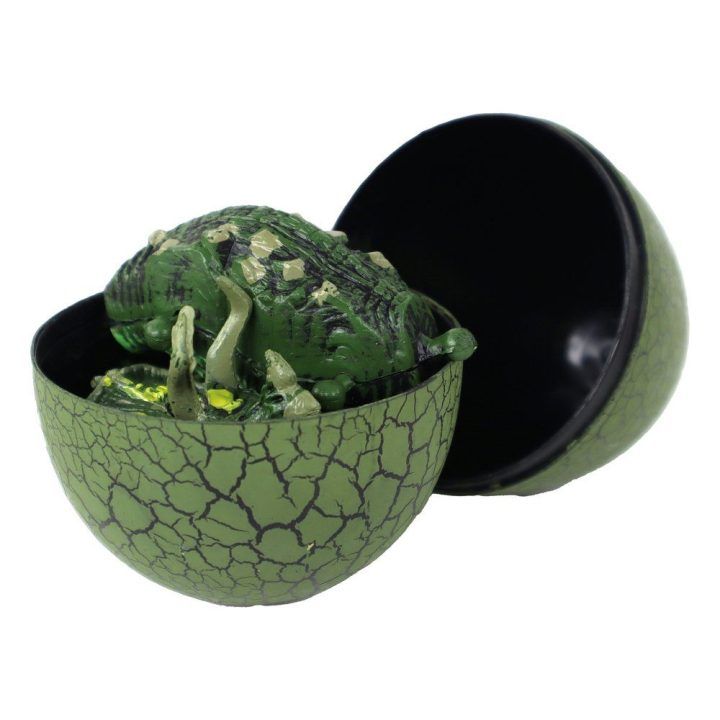 Dinozauro figūrėlė kiaušinyje, 9 cm, 3 spalvos