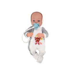 Baby Doll With Pacifier Blanket Bodysuit Accessories Set 35 cm