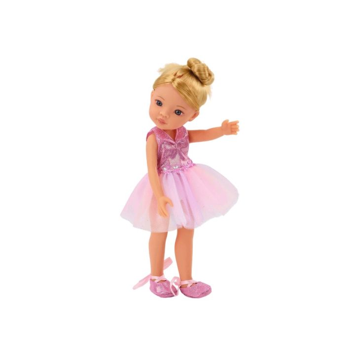 Lėlytė balerina su rožine suknele 33 cm Pretty Girl