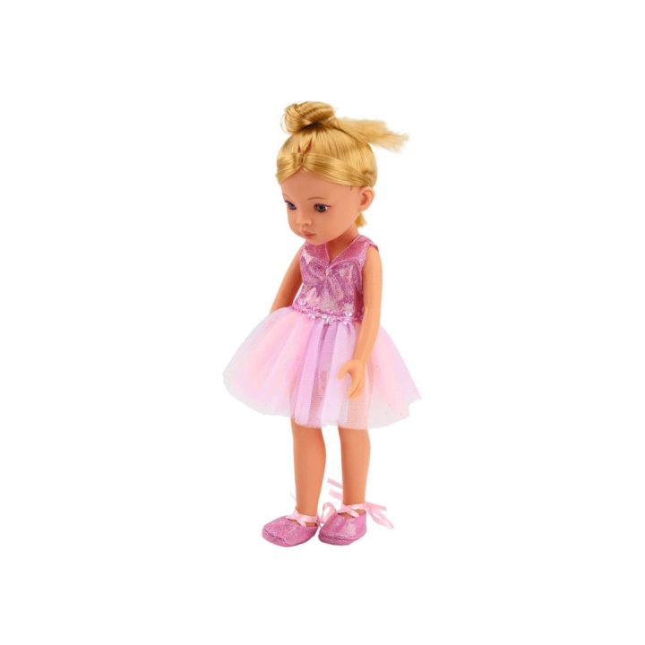 Lėlytė balerina su rožine suknele 33 cm Pretty Girl