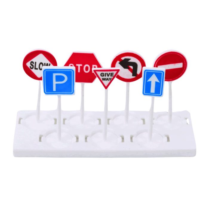 Lora Tow Truck Race Track 2in1 Lights Sounds Signs Cars Blue