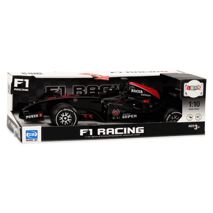 Racer Sports Car F1 Driven 1:10 Black Sounds