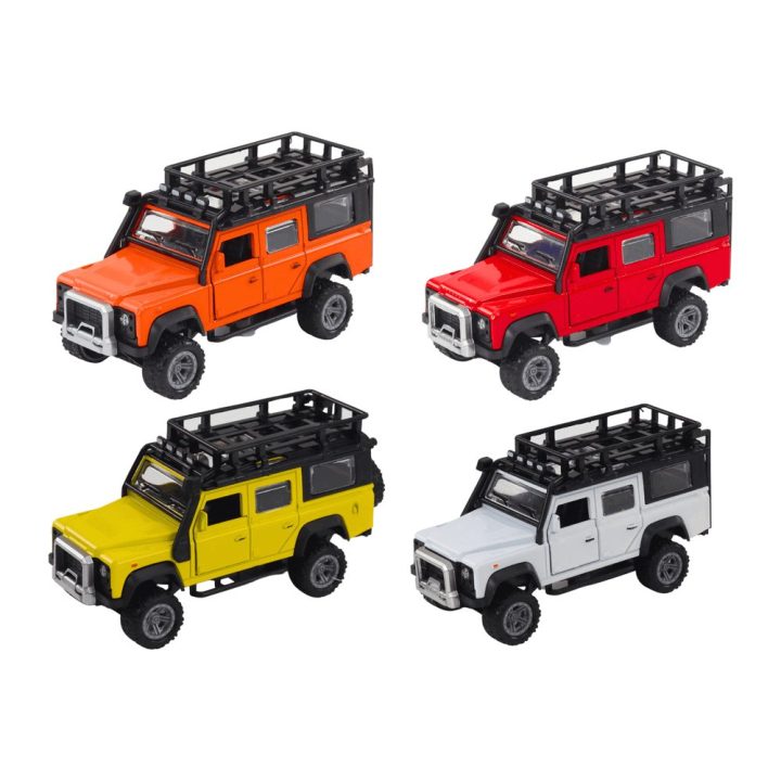 Metalinis visureigis žaislinis automobilis su garsais ir šviesomis 1:32