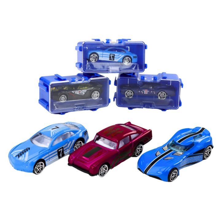 Automobilių rinkinys su spyruoklėmis lagamine, 16 vnt.