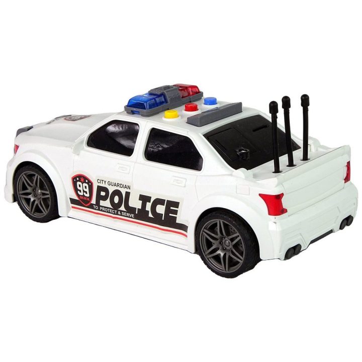 Žaislinis policijos automobilis vaikams su inercine pavara