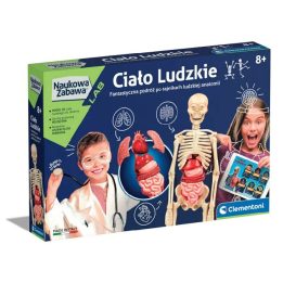 Žmogaus kūno pažintinis rinkinys vaikams Clementoni