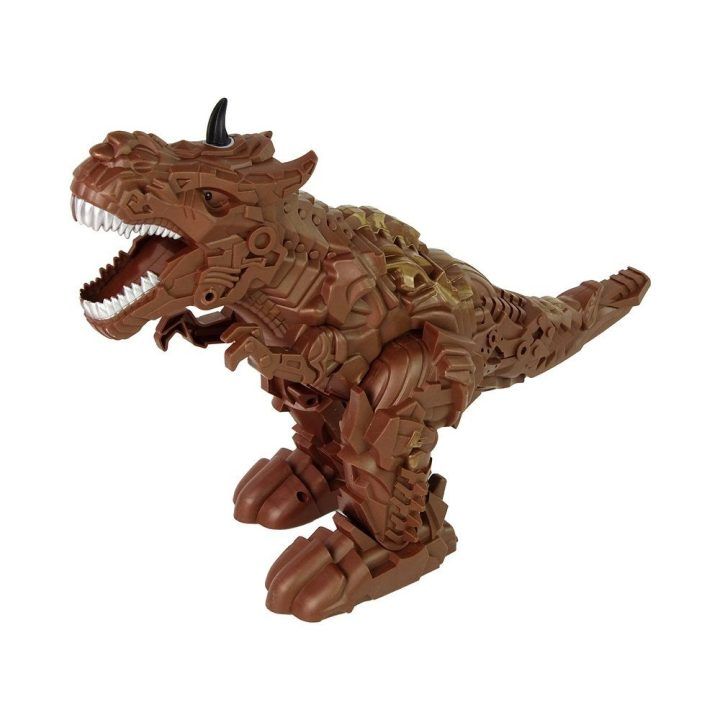 Rudasis garus leidžiantis dinozauras su pulteliu vaikams