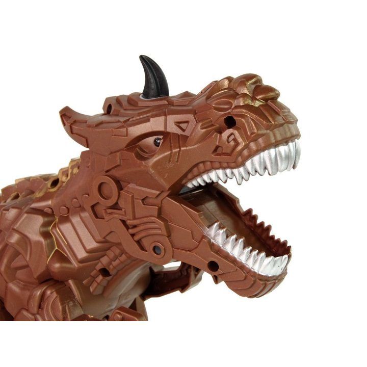 Rudasis garus leidžiantis dinozauras su pulteliu vaikams