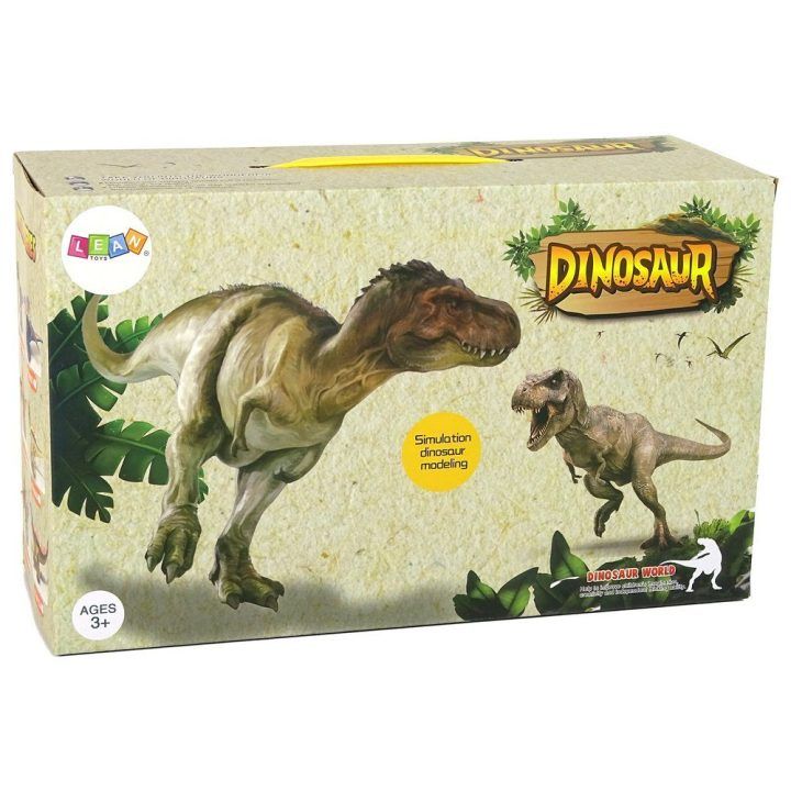 Rudasis garus leidžiantis dinozauras su pulteliu vaikams