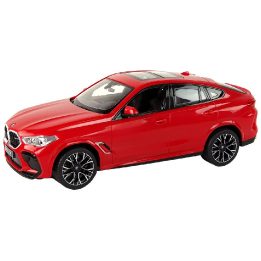 Radijo bangomis valdomas automobilis BMW X6 M 1:14 raudonas Rastar