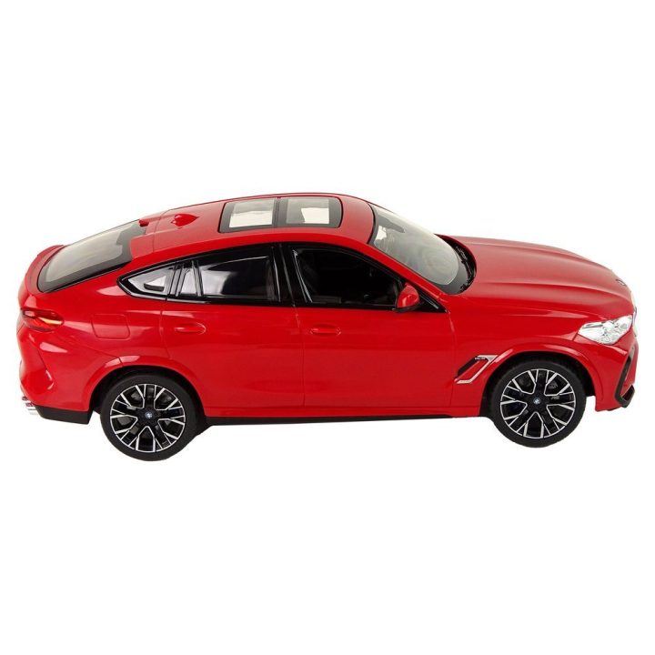 Radijo bangomis valdomas automobilis BMW X6 M 1:14 raudonas Rastar