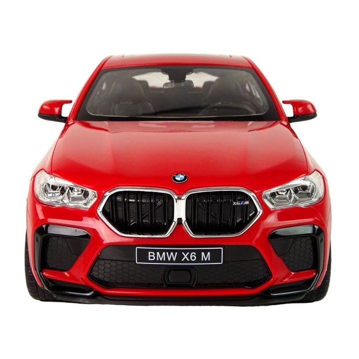 Radijo bangomis valdomas automobilis BMW X6 M 1:14 raudonas Rastar