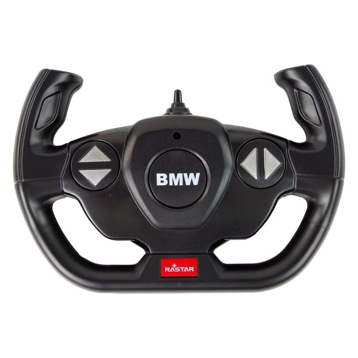 Radijo bangomis valdomas automobilis BMW X6 M 1:14 raudonas Rastar