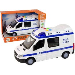 Policijos žaislinis automobilis su garsais ir šviesomis