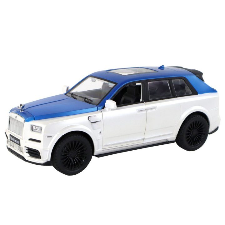RC automobilis vaikams 1:20 baltas ir mėlynas