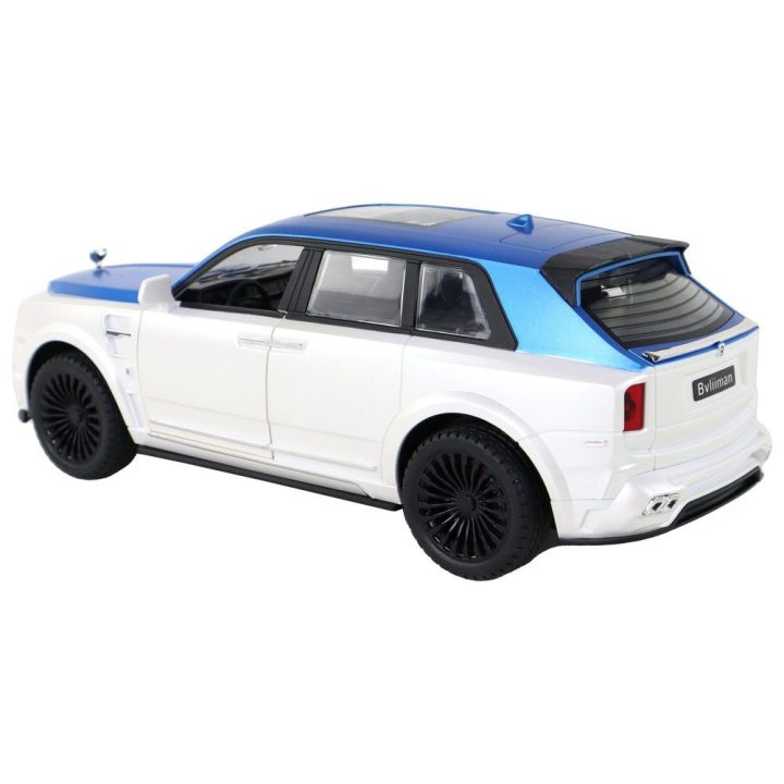 RC automobilis vaikams 1:20 baltas ir mėlynas
