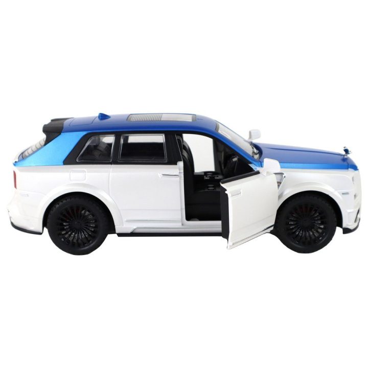 RC automobilis vaikams 1:20 baltas ir mėlynas