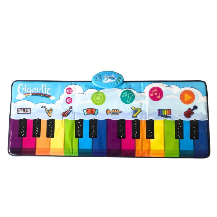 Muzikinis edukacinis kilimėlis vaikams su 10 melodijų