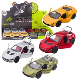 Metalinis sportinis automobilis vaikams su šviesomis ir garsais